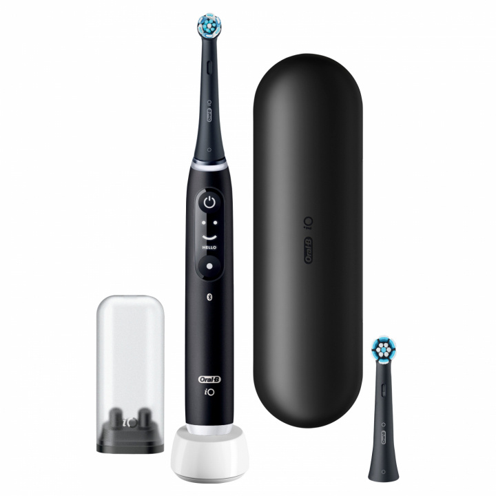 Oral-B iO Series 6 Black Lava ryhmässä KAUNEUS JA TERVEYS / Suunhoito / Sähköhammasharjat @ TP E-commerce Nordic AB (38-96998)