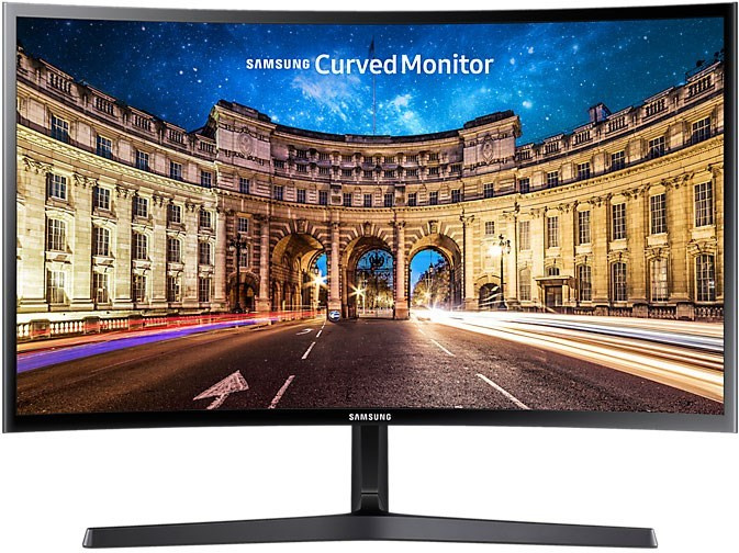 Samsung LC24F396FHRXEN Välvd 23,5-tums datorskärm, full HD 1920 x 1080, Svart ryhmässä TIETOKOONET & TARVIKKEET / Näytöt / Tietokonenäytöt @ TP E-commerce Nordic AB (38-97023)