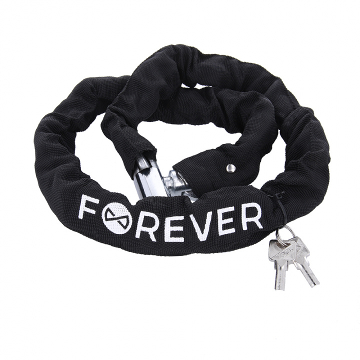 Forever Outdoor Polkupyörän ketjulukko avaimilla CHL-110 ryhmässä URHEILU, VAPAA-AIKA JA HARRASTUS / Urheiluvälineet / Pyörätarvikkeet / Muut pyörätarvikkeet @ TP E-commerce Nordic AB (38-97125)