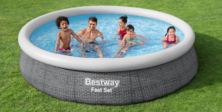 Bestway Fast Set Pool 3,66 x 76 cm ryhmässä KOTI, TALOUS JA PUUTARHA / Puutarhatuotteet / Uima-allas & Tarvikkeet / Pooler @ TP E-commerce Nordic AB (38-97201)