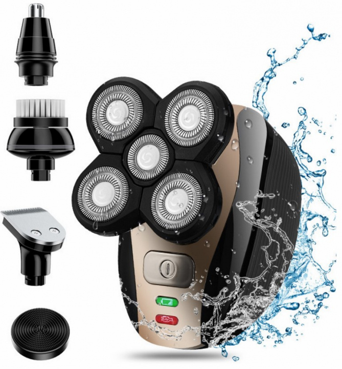 Cenocco Beauty 5 i 1, Hårtrimmer med komplett grooming kit (CC-9109) ryhmässä KAUNEUS JA TERVEYS / Hiukset &Stailaus / Sheivaus ja trimmaus / Parranajokoneet @ TP E-commerce Nordic AB (38-97270)