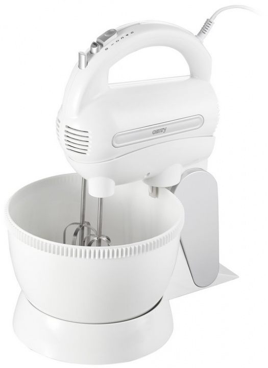 Camry CR 4213 Elvisp med Bunke, 600W ryhmässä KOTI, TALOUS JA PUUTARHA / Kodinkoneet / Yleiskoneet ja monitoimikoneet / Sähkövatkaimet @ TP E-commerce Nordic AB (38-97279)