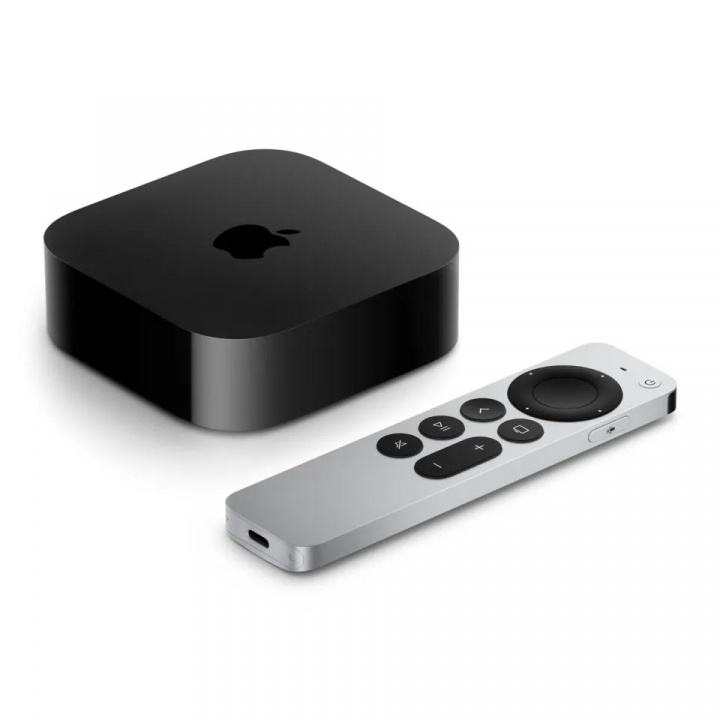 Apple TV 4K 64GB WiFi 3. sukupolvi ryhmässä KODINELEKTRONIIKKA / Ääni & Kuva / TV & Tarvikkeet / Smart-TV @ TP E-commerce Nordic AB (38-97338)