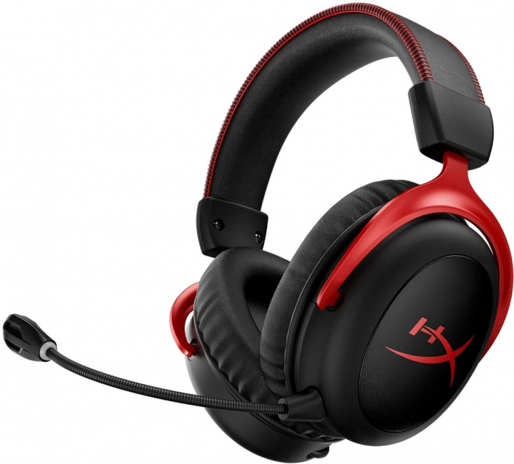 HyperX Cloud II Wireless Black/Red ryhmässä TIETOKOONET & TARVIKKEET / GAMING / Kuulokkeet @ TP E-commerce Nordic AB (38-97345)