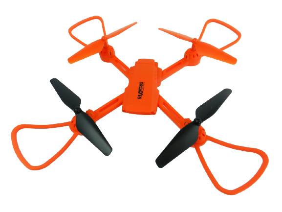 Aerial Flights H10C Quadcopter - lennokki, 4-akselinen , Oranssi ryhmässä LELUT, TUOTTEET LAPSILLE JA VAUVOILLE / Radio-ohjattava / Dronet @ TP E-commerce Nordic AB (38-97361)