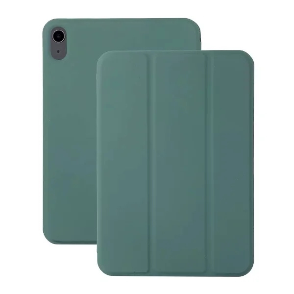 Trifold-kotelo iPad Mini 6:lle, tummanvihreä ryhmässä ÄLYPUHELIMET JA TABLETIT / Tabletin suojakotelo / Apple iPad @ TP E-commerce Nordic AB (38-97528)
