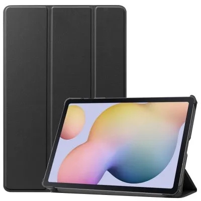 Trifold fodral till Samsung Galaxy Tab S7, Svart ryhmässä ÄLYPUHELIMET JA TABLETIT / Tabletin suojakotelo / Samsung tablets @ TP E-commerce Nordic AB (38-97534)