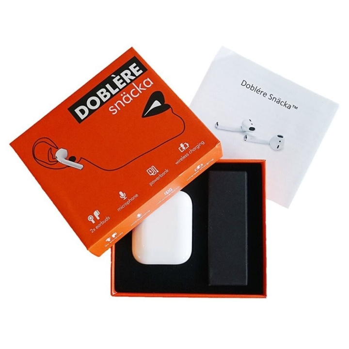 Doblére Beak - Langattomat kuulokkeet, hopea ryhmässä KODINELEKTRONIIKKA / Ääni & Kuva / Kuulokkeet & Tarvikkeet / Kuulokkeet @ TP E-commerce Nordic AB (38-97546)