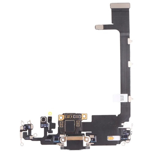 Laddkontakt till iPhone 11 pro max, Charge connector flex cable, Svart ryhmässä ÄLYPUHELIMET JA TABLETIT / Reservdelar @ TP E-commerce Nordic AB (38-97559)