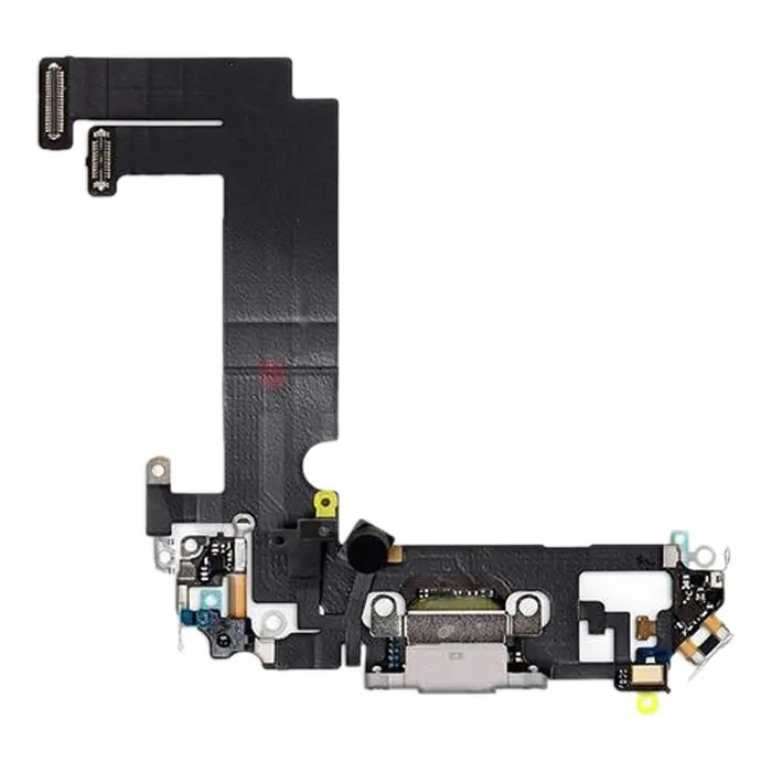 iPhone 12 Mini -latausliitin taipuisalla - Valkoinen ryhmässä ÄLYPUHELIMET JA TABLETIT / Reservdelar @ TP E-commerce Nordic AB (38-97596)
