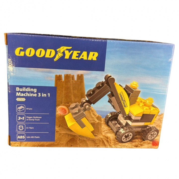 Lego Goodyear lisensoitu - 3 in 1 - Rakennuskoneet ryhmässä LELUT, TUOTTEET LAPSILLE JA VAUVOILLE / Leikkikalut, Askartelu &Pelit / Rakennuslelut / Lego @ TP E-commerce Nordic AB (38-97628)