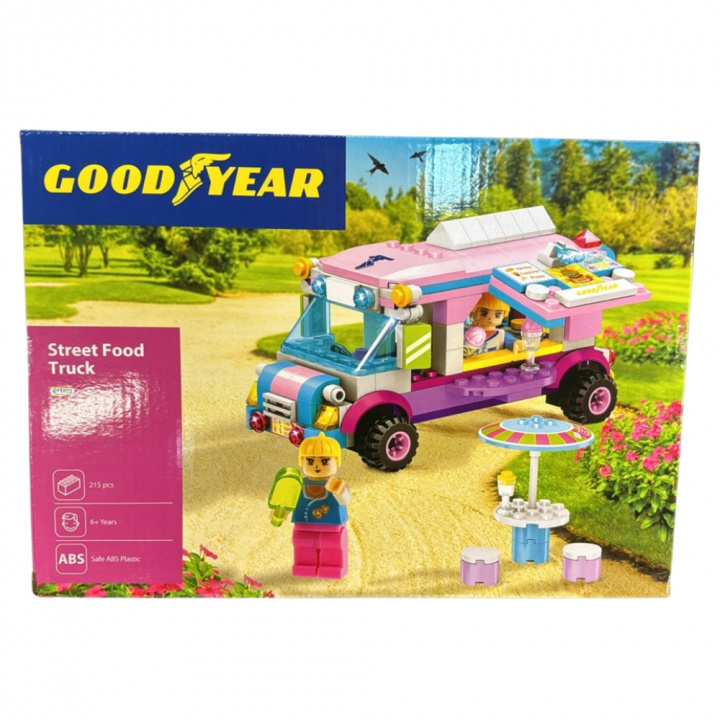 Lego Goodyear lisensoitu - Street food truck ryhmässä LELUT, TUOTTEET LAPSILLE JA VAUVOILLE / Leikkikalut, Askartelu &Pelit / Rakennuslelut / Lego @ TP E-commerce Nordic AB (38-97631)