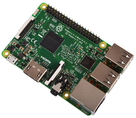 Raspberry Pi Malli 3B, 1GB ryhmässä TIETOKOONET & TARVIKKEET / Tietokoneen komponentit / Raspberry Pi @ TP E-commerce Nordic AB (38-97643)