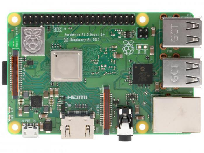 Raspberry Pi 3 Malli B+ ryhmässä TIETOKOONET & TARVIKKEET / Tietokoneen komponentit / Raspberry Pi @ TP E-commerce Nordic AB (38-97644)