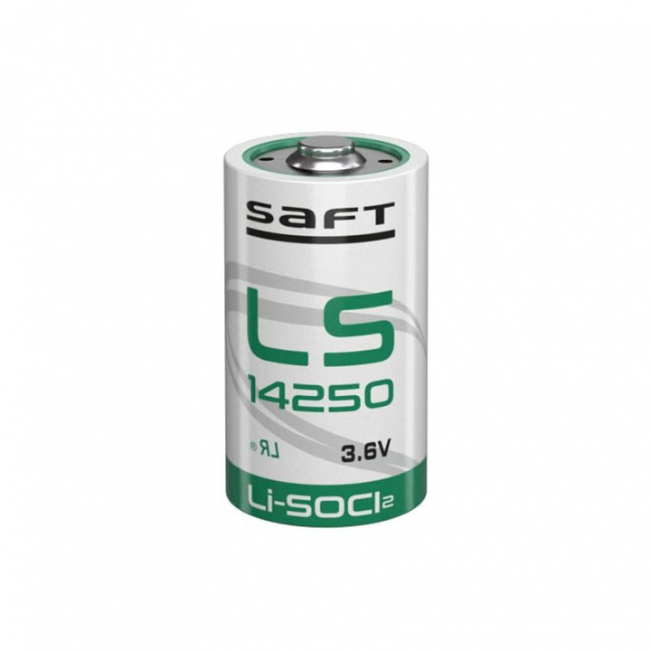 SAFT LS 14250 3,6 V 1/2 AA SL750 ryhmässä KODINELEKTRONIIKKA / Paristot & Laturit / Akut / Muut @ TP E-commerce Nordic AB (38-97650)