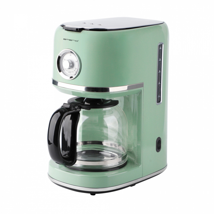 Emerio CME-133280 Kaffebryggare, Grön ryhmässä KOTI, TALOUS JA PUUTARHA / Kodinkoneet / Kahvikoneet ja tarvikkeet / Kahvinkeittimet @ TP E-commerce Nordic AB (38-97686)