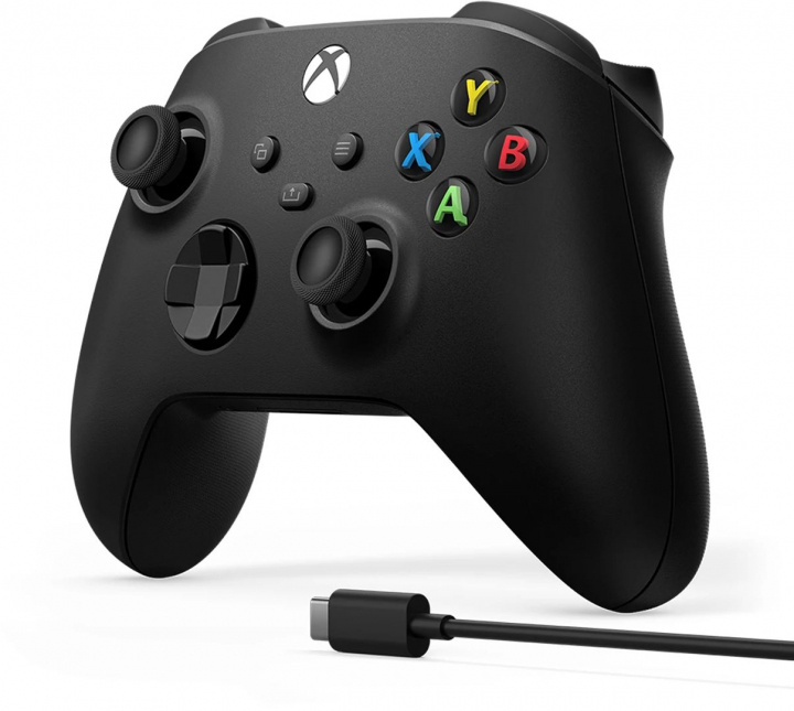 Microsoft Xbox Trådlös Handkontroll Gen 9 inklusive Kabel För Windows 10, Svart ryhmässä KODINELEKTRONIIKKA / Pelikonsolit & Tarvikkeet / Xbox Series X @ TP E-commerce Nordic AB (38-98086)