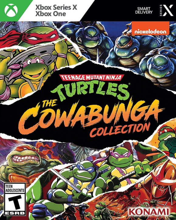 Konami Teenage Mutant Ninja Turtles: Cowabunga Collection (Xbox Series (X/S)) ryhmässä KODINELEKTRONIIKKA / Pelikonsolit & Tarvikkeet / Xbox Series X / Peli @ TP E-commerce Nordic AB (38-98090)