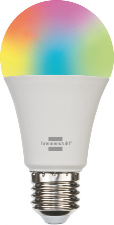 Brennenstuhl Connect Smart LED-Lampa E27 med WiFi ryhmässä KOTI, TALOUS JA PUUTARHA / Älykodit / Älykäs valaistus @ TP E-commerce Nordic AB (38-98160)
