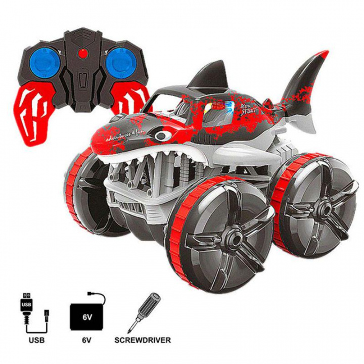 RC Bil Sprint Evo Stunt Amphibious ryhmässä LELUT, TUOTTEET LAPSILLE JA VAUVOILLE / Radio-ohjattava / Radio-ohjattavat autot @ TP E-commerce Nordic AB (38-98205)