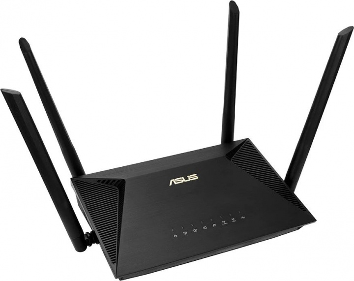 ASUS RT-AX53U WiFi 6-Router ryhmässä TIETOKOONET & TARVIKKEET / Verkko / Reititin @ TP E-commerce Nordic AB (38-98230)