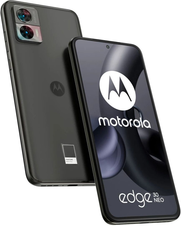 Motorola Edge 30 Neo 8+128GB Dual Sim, Svart Onyx ryhmässä ÄLYPUHELIMET JA TABLETIT / Kännykät & smartphones @ TP E-commerce Nordic AB (38-98276)