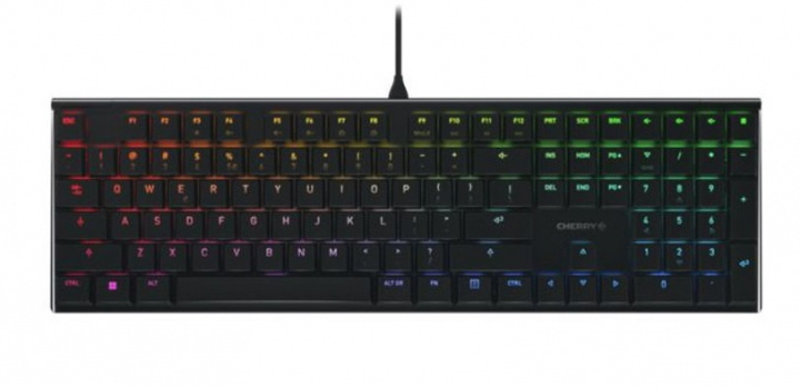 Cherry MX 10.0N RGB Lowprofile CherryMX RGB Speed switches ryhmässä TIETOKOONET & TARVIKKEET / GAMING / Näppäimistöt @ TP E-commerce Nordic AB (38-98431)