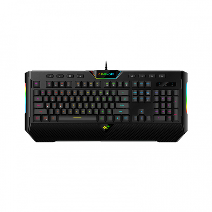 Havit KB486L Semi Mechanical Gaming Keyboard ryhmässä TIETOKOONET & TARVIKKEET / GAMING / Näppäimistöt @ TP E-commerce Nordic AB (38-98460)