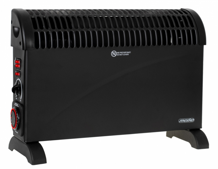 Mesko MS 7741b Convector heater with timer and Turbo fan ryhmässä KOTI, TALOUS JA PUUTARHA / Tuulettimet ja ilmastointilaitteet / Lämpöpatterit @ TP E-commerce Nordic AB (38-98471)