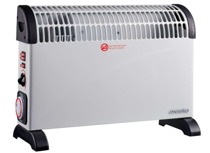 Mesko MS 7741w Convector heater with timer and Turbo fan ryhmässä KOTI, TALOUS JA PUUTARHA / Tuulettimet ja ilmastointilaitteet / Lämpöpatterit @ TP E-commerce Nordic AB (38-98472)