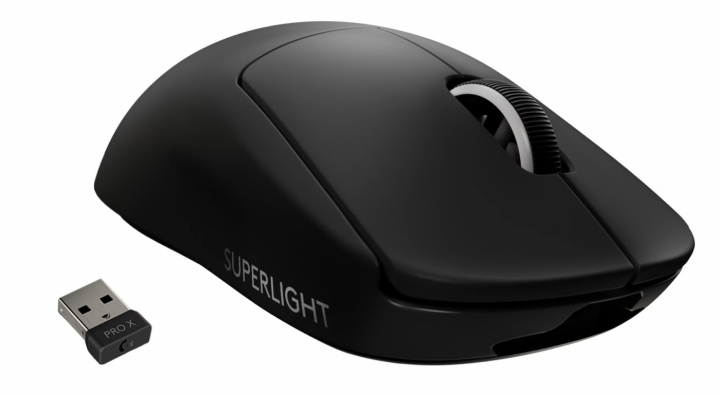 Logitech PRO X SUPERLIGHT langaton pelihiiri, musta ryhmässä TIETOKOONET & TARVIKKEET / GAMING / Hiiret @ TP E-commerce Nordic AB (38-98477)