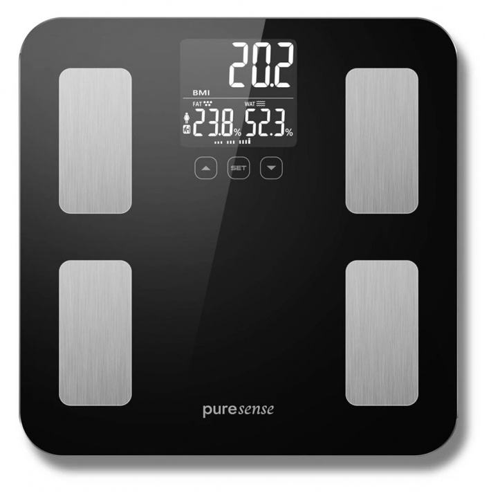 PureSense PSBS400 Henkilövaaka ryhmässä KAUNEUS JA TERVEYS / Terveydenhoito / Henkilövaaka @ TP E-commerce Nordic AB (38-98493)