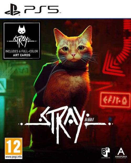 Stray (PS5) ryhmässä KODINELEKTRONIIKKA / Pelikonsolit & Tarvikkeet / Sony PlayStation 5 @ TP E-commerce Nordic AB (38-98498)