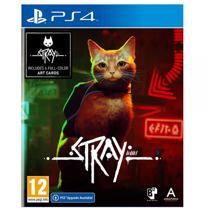Stray (PS4) ryhmässä KODINELEKTRONIIKKA / Pelikonsolit & Tarvikkeet / Sony PlayStation 5 / Peli @ TP E-commerce Nordic AB (38-98499)