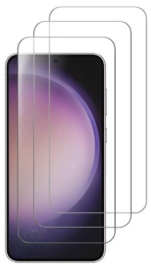 3-pack karkaistu lasi näytönsuoja 2.5D Samsung Galaxy S22 / S23:lle ryhmässä ÄLYPUHELIMET JA TABLETIT / Puhelimen suojakotelo / Samsung @ TP E-commerce Nordic AB (38-98524PKT)
