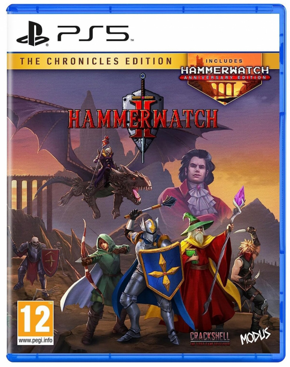 Hammerwatch II: The Chronicles Edition (PS5) ryhmässä KODINELEKTRONIIKKA / Pelikonsolit & Tarvikkeet / Sony PlayStation 5 / Peli @ TP E-commerce Nordic AB (38-98600)