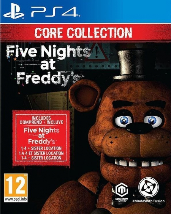 Five Nights at Freddy\'s - Core Collection (PS4) ryhmässä KODINELEKTRONIIKKA / Pelikonsolit & Tarvikkeet / Sony PlayStation 4 / Peli @ TP E-commerce Nordic AB (38-98603)