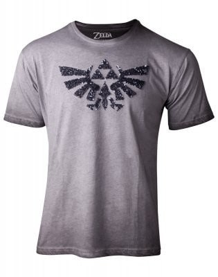 T-shirt Zelda Silver, 2XL ryhmässä KODINELEKTRONIIKKA / Pelikonsolit & Tarvikkeet / Muut pelit @ TP E-commerce Nordic AB (38-98606)