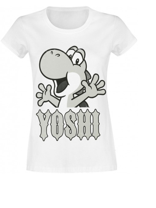 Difuzed Nintendo Yoshi Women\'s T-shirt, M ryhmässä URHEILU, VAPAA-AIKA JA HARRASTUS / Tarvikkeet / T-paidat @ TP E-commerce Nordic AB (38-98644)