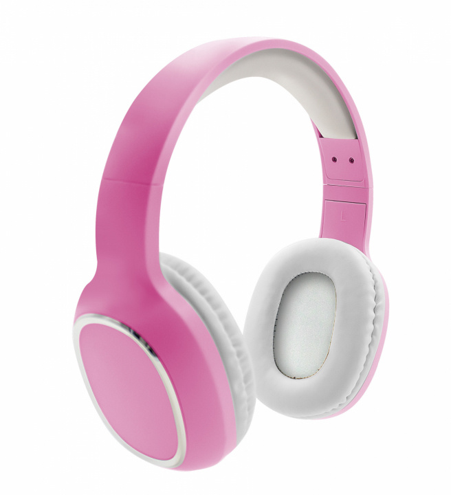United HP2379 Bluetooth On-ear -kuulokkeet, vaaleanpunainen ryhmässä KODINELEKTRONIIKKA / Ääni & Kuva / Kuulokkeet & Tarvikkeet / Kuulokkeet @ TP E-commerce Nordic AB (38-98651)