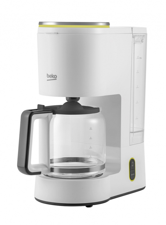 Beko Kaffebryggare 10 koppar 1000W, Vit ryhmässä KOTI, TALOUS JA PUUTARHA / Kodinkoneet / Kahvikoneet ja tarvikkeet / Kahvinkeittimet @ TP E-commerce Nordic AB (38-98737)