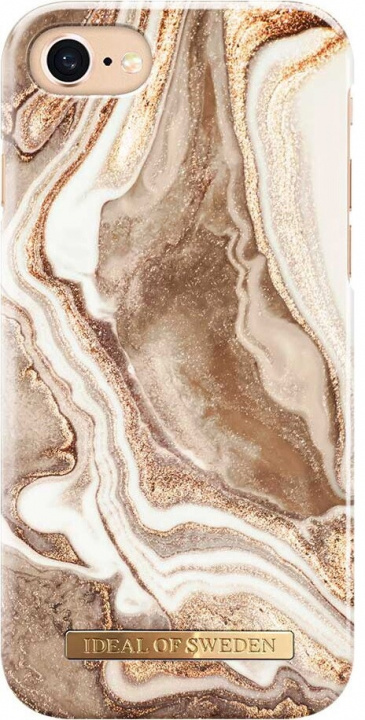 iDeal of Sweden Golden Sand Marble iPhone SE/8/7/6/6S ryhmässä ÄLYPUHELIMET JA TABLETIT / Puhelimen suojakotelo / Apple / iPhone SE (2nd gen & 3rd gen) / Kuoret @ TP E-commerce Nordic AB (38-98743)
