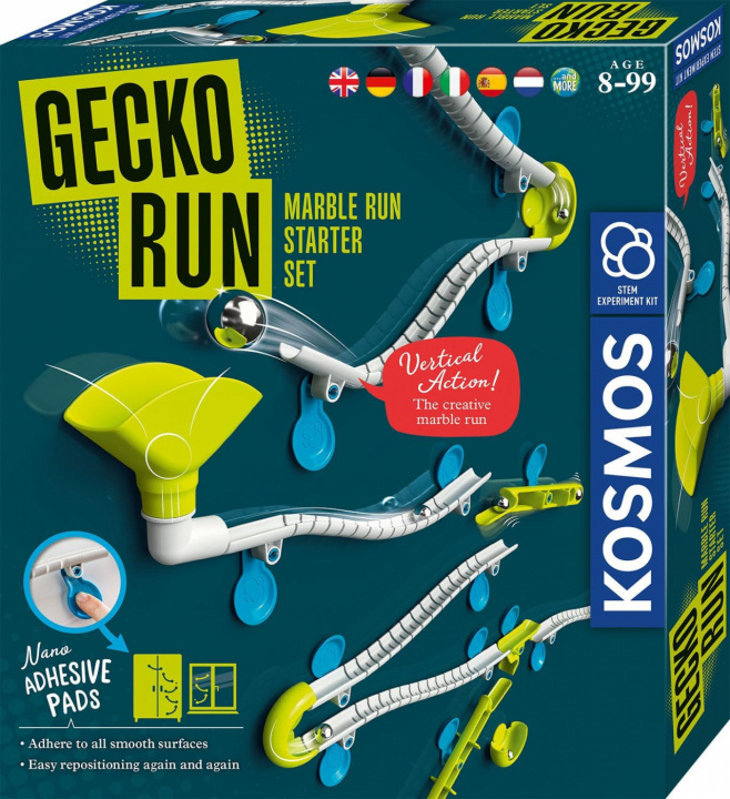 Kosmos Gecko Run: Marble Run Starter Set ryhmässä LELUT, TUOTTEET LAPSILLE JA VAUVOILLE / Leikkikalut, Askartelu &Pelit / Kokeilu ja tee-se-itse @ TP E-commerce Nordic AB (38-98785)