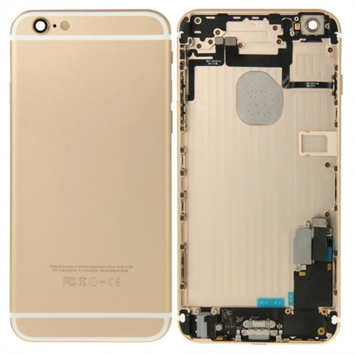 iPhone 6 Plus - takakuori - Kulta ryhmässä ÄLYPUHELIMET JA TABLETIT / Reservdelar @ TP E-commerce Nordic AB (38-98809)