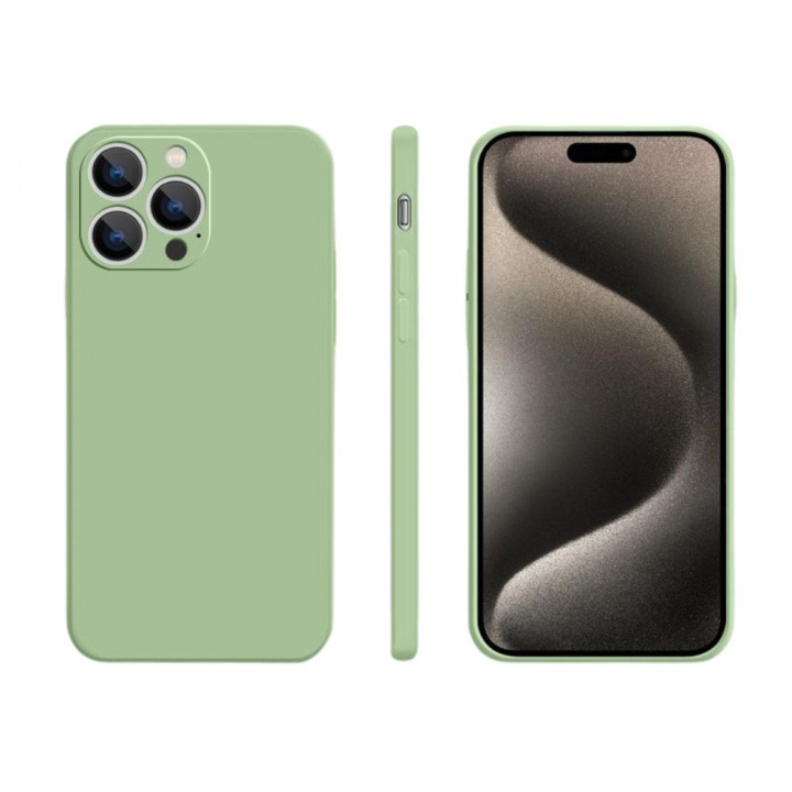 TPU-Skal till iPhone 13 Pro Max, Grön ryhmässä ÄLYPUHELIMET JA TABLETIT / Puhelimen suojakotelo / Apple / iPhone 13 Pro Max / Kuoret @ TP E-commerce Nordic AB (38-98830)