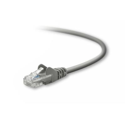 BELKIN Cat5e UTP, Suojaamaton verkkokaapeli / liitosjohto, kiristyssuojaus, harmaa, 3m ryhmässä TIETOKOONET & TARVIKKEET / Kaapelit & Sovittimet / Verkko / Cat5e @ TP E-commerce Nordic AB (38-98974)