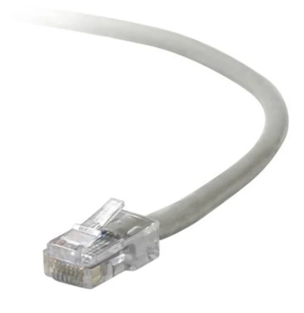 BELKIN Cat5e UTP, Suojaamaton verkkokaapeli, harmaa, 3m, 3m ryhmässä TIETOKOONET & TARVIKKEET / Kaapelit & Sovittimet / Verkko / Cat5e @ TP E-commerce Nordic AB (38-98975)