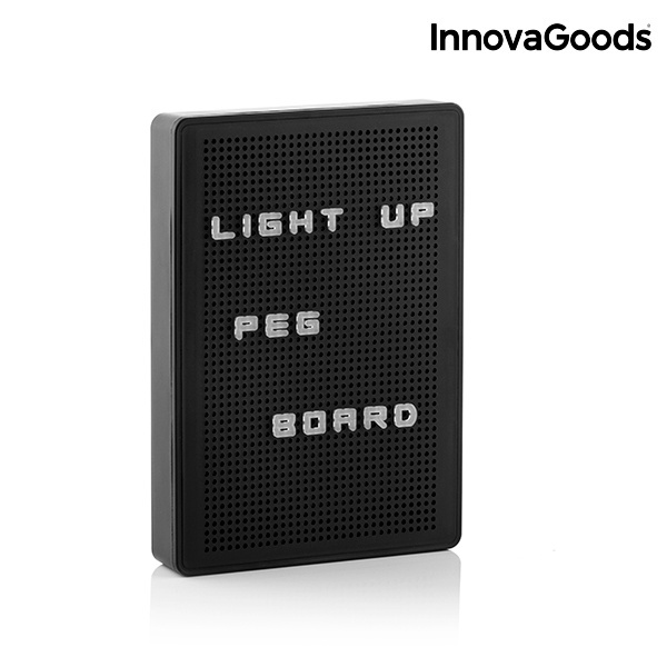 InnovaGoods Light-Up Peg Board ryhmässä KOTI, TALOUS JA PUUTARHA / Toimistotuotteet / Työpöydälle @ TP E-commerce Nordic AB (38-99089)