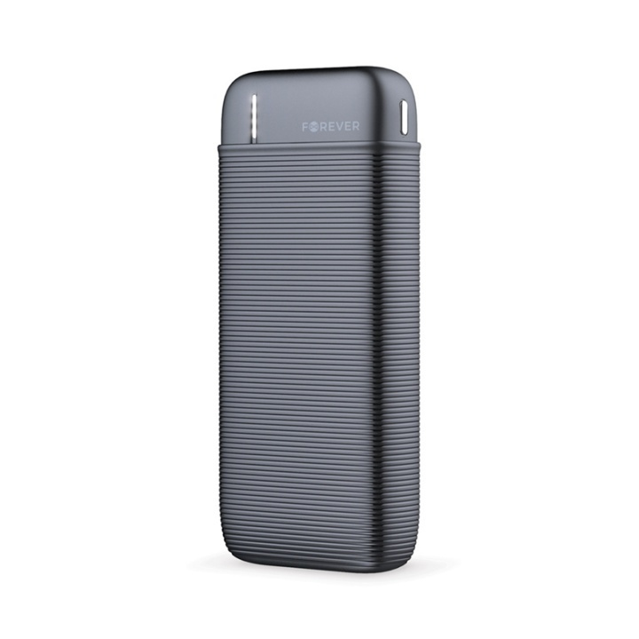 Forever Tehopankki 10000 mAh TB-100M, musta ryhmässä ÄLYPUHELIMET JA TABLETIT / Laturit & Kaapelit / Powerbanks @ TP E-commerce Nordic AB (38-99180)