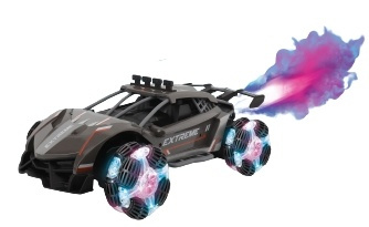 RC Spray Runner 1-12 sähköinen 2.4GHz, musta ryhmässä LELUT, TUOTTEET LAPSILLE JA VAUVOILLE / Radio-ohjattava / Radio-ohjattavat autot @ TP E-commerce Nordic AB (38-99253)